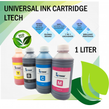 UNIVERSAL PRINTER REFILL INK ONE SET FOR ALL BRAND (1 LITER)