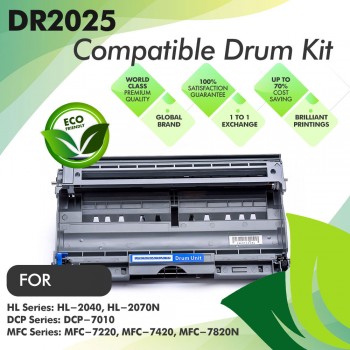 Brother DR2025 Compatible Drum Kit