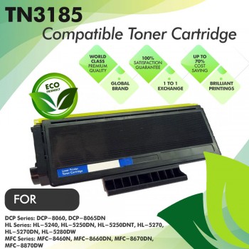 Brother TN3185 Black Compatible Toner Cartridge