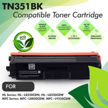 Brother TN351 Black Compatible Toner Cartridge