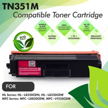 Brother TN351 Magenta Compatible Toner Cartridge