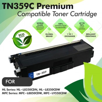 Brother TN359 Cyan Premium Compatible Toner Cartridge