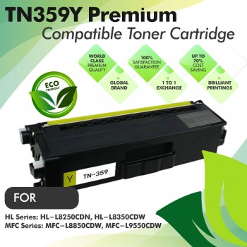 Brother TN359 Yellow Premium Compatible Toner Cartridge