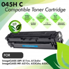 Canon CART 045 High Cyan Premium Compatible Toner Cartridge