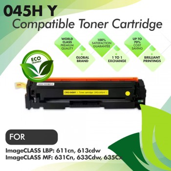 Canon CART 045 High Yellow Premium Compatible Toner Cartridge