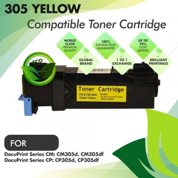 Fuji Xerox 305 Yellow Compatible Toner Cartridge