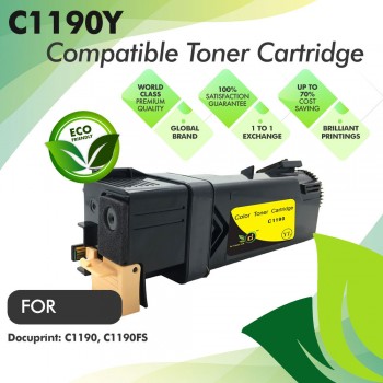 Fuji Xerox C1190 Yellow Compatible Toner Cartridge