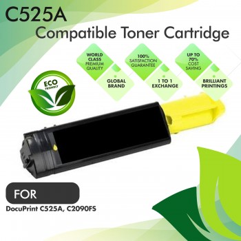 Fuji Xerox C525A Yellow Compatible Toner Cartridge