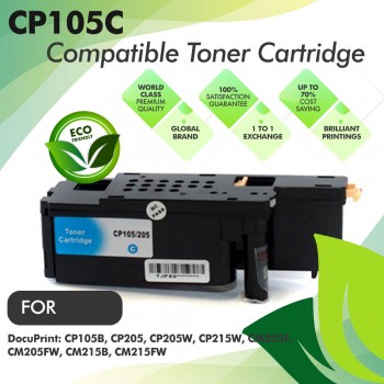 Fuji Xerox CP105 Cyan Compatible Toner Cartridge