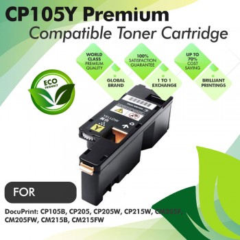 Fuji Xerox CP105 Yellow Premium Compatible Toner Cartridge