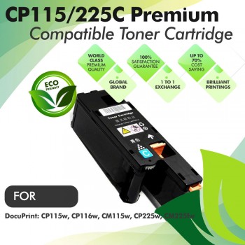 Fuji Xerox CP115/225 Cyan Premium Compatible Toner Cartridge