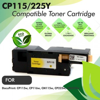 Fuji Xerox CP115/225 Yellow Compatible Toner Cartridge
