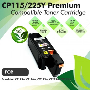 Fuji Xerox CP115/225 Yellow Premium Compatible Toner Cartridge