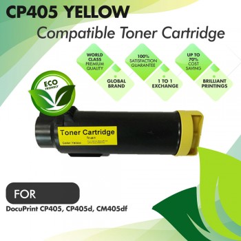 Fuji Xerox CP405 Yellow Compatible Toner Cartridge