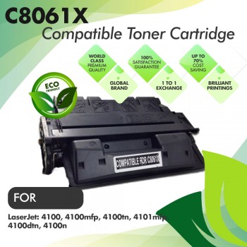 HP C8061X Black Compatible Toner Cartridge