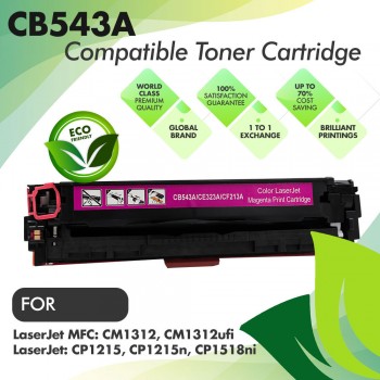 HP CB543A Magenta Premium Compatible Toner Cartridge