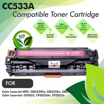 HP CC533A Magenta Compatible Toner Cartridge