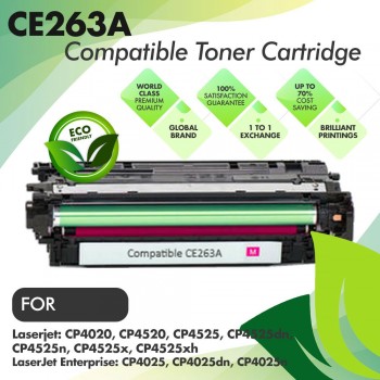 HP CE263A Magenta Premium Compatible Toner Cartridge