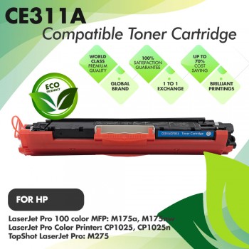 HP CE311A/CF351A CYAN LTECH COMPACT TONER