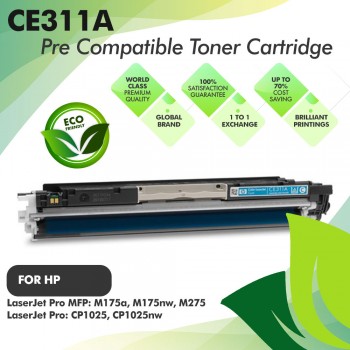 HP CE311A/CF351A CYAN LTECH PREMIUM COMPACT TONER