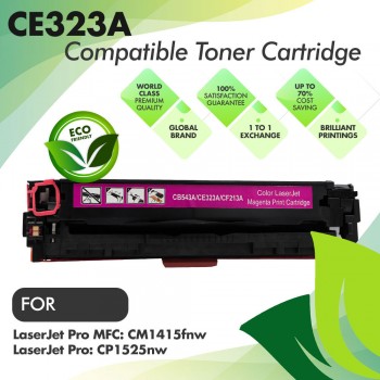 HP CE323A Magenta Premium Compatible Toner Cartridge