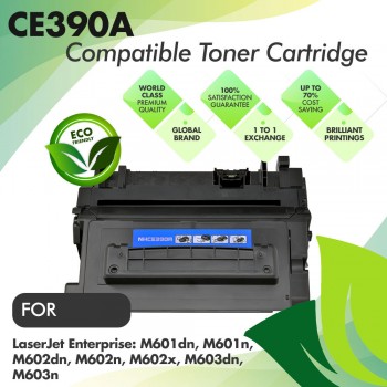 HP CE390A Compatible Toner Cartridge