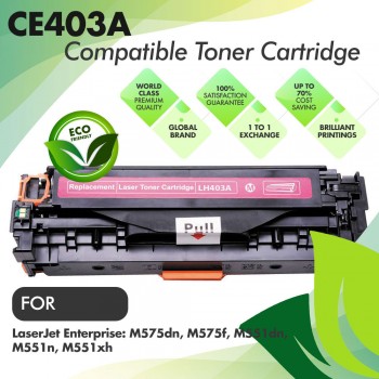 HP CE403A Magenta Compatible Toner Cartridge