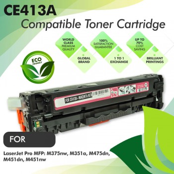 HP CE413A Magenta Compatible Toner Cartridge