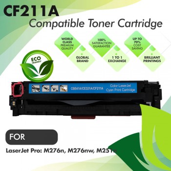HP CF211A Cyan Premium Compatible Toner Cartridge