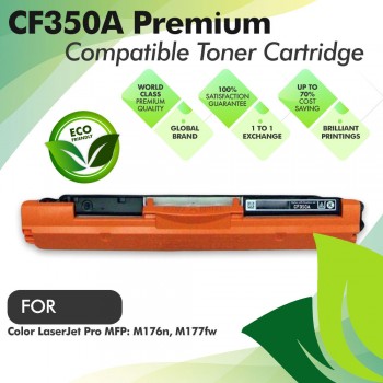 HP CF350A Black Premium Compatible Toner Cartridge