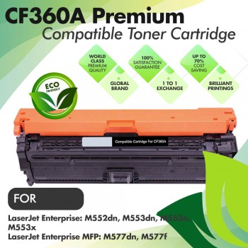 HP CF360A Black Premium Compatible Toner Cartridge