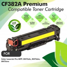 HP CF382A Yellow Premium Compatible Toner Cartridge