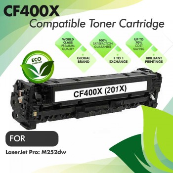 HP CF400X Black Compatible Toner Cartridge