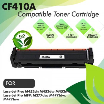 HP CF410A Black Compatible Toner Cartridge