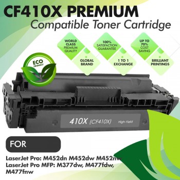 HP CF410X Black Premium Compatible Toner Cartridge