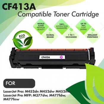 HP CF413A Magenta Compatible Toner Cartridge