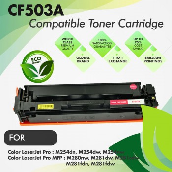 HP CF503A Magenta Premium Compatible Toner Cartridge