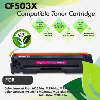 HP CF503X Magenta Premium Compatible Toner Cartridge