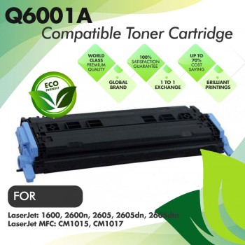 HP Q6001A Cyan Compatible Toner Cartridge