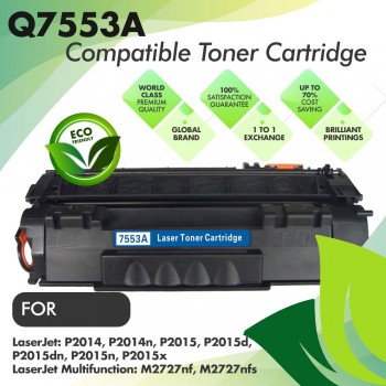 HP Q7553A Compatible Toner Cartridge