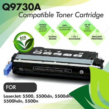 HP Q9730A Black Premium Compatible Toner Cartridge