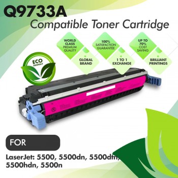 HP Q9733A Magenta Premium Compatible Toner Cartridge