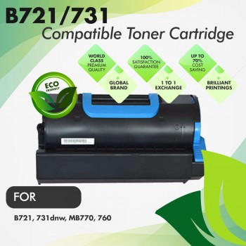 Oki B721/731 Black Compatible Toner Cartridge