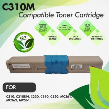 Oki C310 Magenta Compatible Toner Cartridge