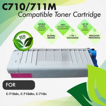 Oki C710/711 Magenta Premium Compatible Toner Cartridge