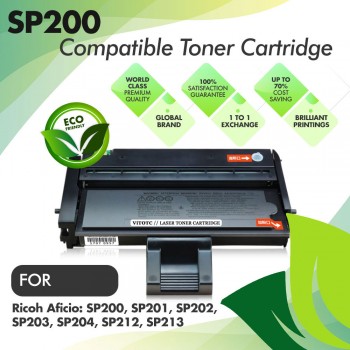Ricoh SP200 Compatible Toner Cartridge
