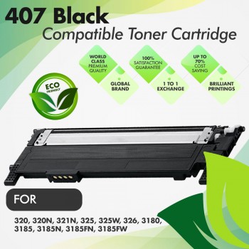 Samsung 407 Black Compatible Toner Cartridge