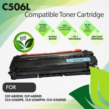 Samsung CLT-C506L Cyan Premium Compatible Toner Cartridge