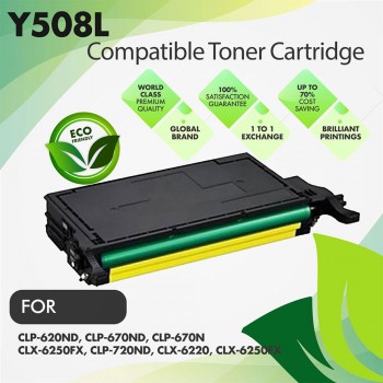 Samsung CLT-Y508L Yellow Premium Compatible Toner Cartridge