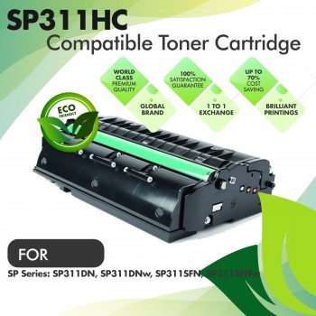 Ricoh SP311HC Black Compatible Toner Cartridge